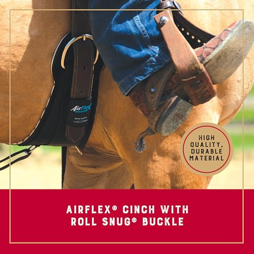 Weaver Equine 36-Inch AirFlex Horse Cinch - Anti-Slip Nylon Webbing, Western Tack