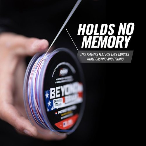 Beyond Braid Braided Fishing Line - Super Strong & Abrasion Resistant - Available in Multiple Colors & Strands