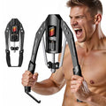 FullBlack Hydraulic Arm Exerciser with Adjustable 22-440lbs - Home Fitness Equipment