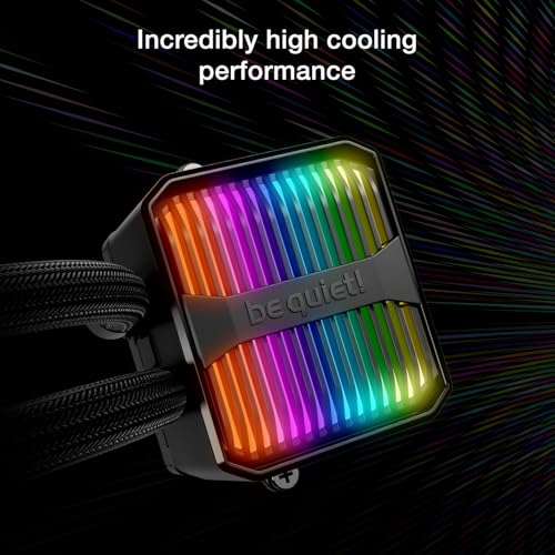 be quiet! Silent Loop 3 360mm ARGB Liquid CPU Cooler - Black, Overclocking Ready