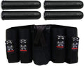 Maddog 4+1 Vertical Paintball Harness - Includes 4 Pods & Pouch for 88ci Tank | Remote Coil Compatible