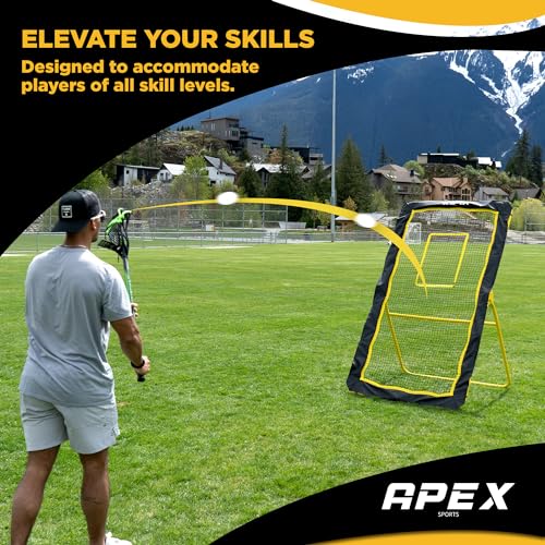 Apex Sports Lacrosse Rebounder 4x7 Feet - Professional Training Equipment