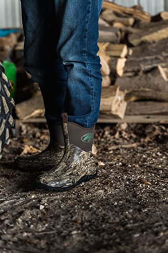 Men’s Camouflage Waterproof Hunting Ankle Boots - Canteen/Realtree Timber Variation