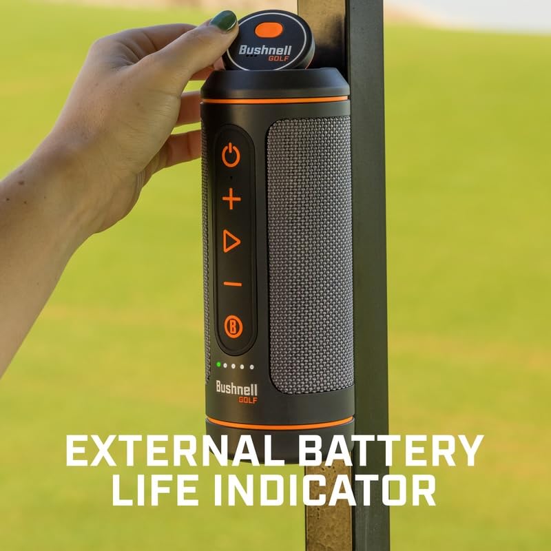 Bushnell Wingman 2 GPS Bluetooth Golf Speaker with Accurate Yardages