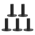 PATIKIL 3 Inch Rubber Golf Tees, 5 Pack Tall Practice Training Driving Range Tees Stable Ball Holder for Outdoor Indoor Hitting Mat, Black