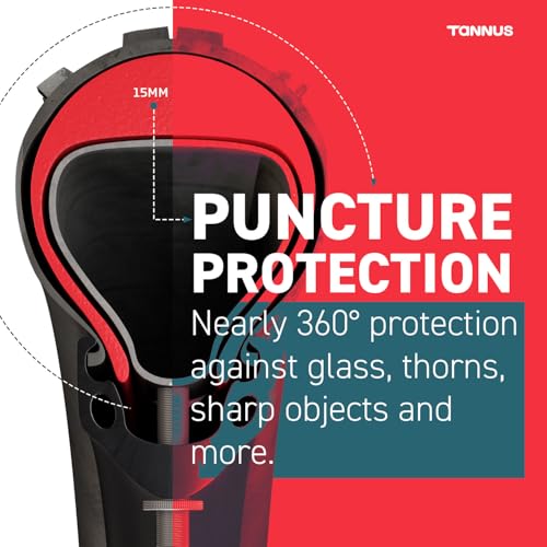 Tannus Armour Bicycle Tire Inserts 26x4.0-4.8 Schrader Puncture Proof Tubes Kit
