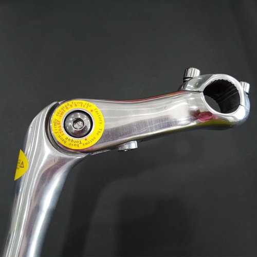 DONSP1986 Quill Stem Adjustable 25.4mm, 22.2mm Alloy Alum 110mm -for Beach Cruisers, MTB's, and Gas Powered Bicycles- Silver (Silver, 22.2)