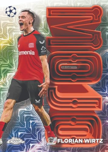 UEFA 2024/25 Topps Club Competitions Trading Card Box - 7 Packs