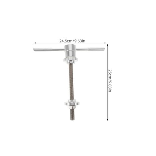 LIOOBO Bike Headset Cup and Bottom Bracket, Bike Crank Removal Tool, Bottom Bracket Removal Tool, Press Installation Tool for Bicycle Bike