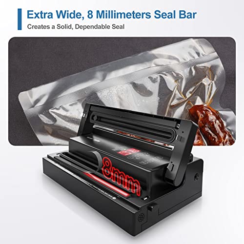 MAGIC SEAL Commercial Dual Mode Vacuum Sealer for Food & Mylar Bags