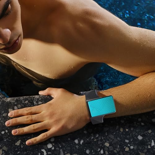 Magnetic Shark Deterrent Bracelet Waterproof Silicone Band for Surfing & Swimming