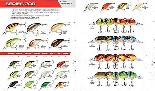 Bandit Crankbait Series 200 Old Light Matte - Dives to 8 Feet Fishing Lure