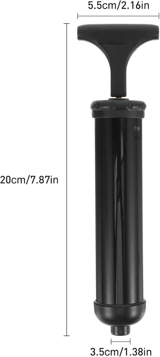 Portable Ball Pump with Needle - Compact Hand Pump for Basketball, Football & Volleyball