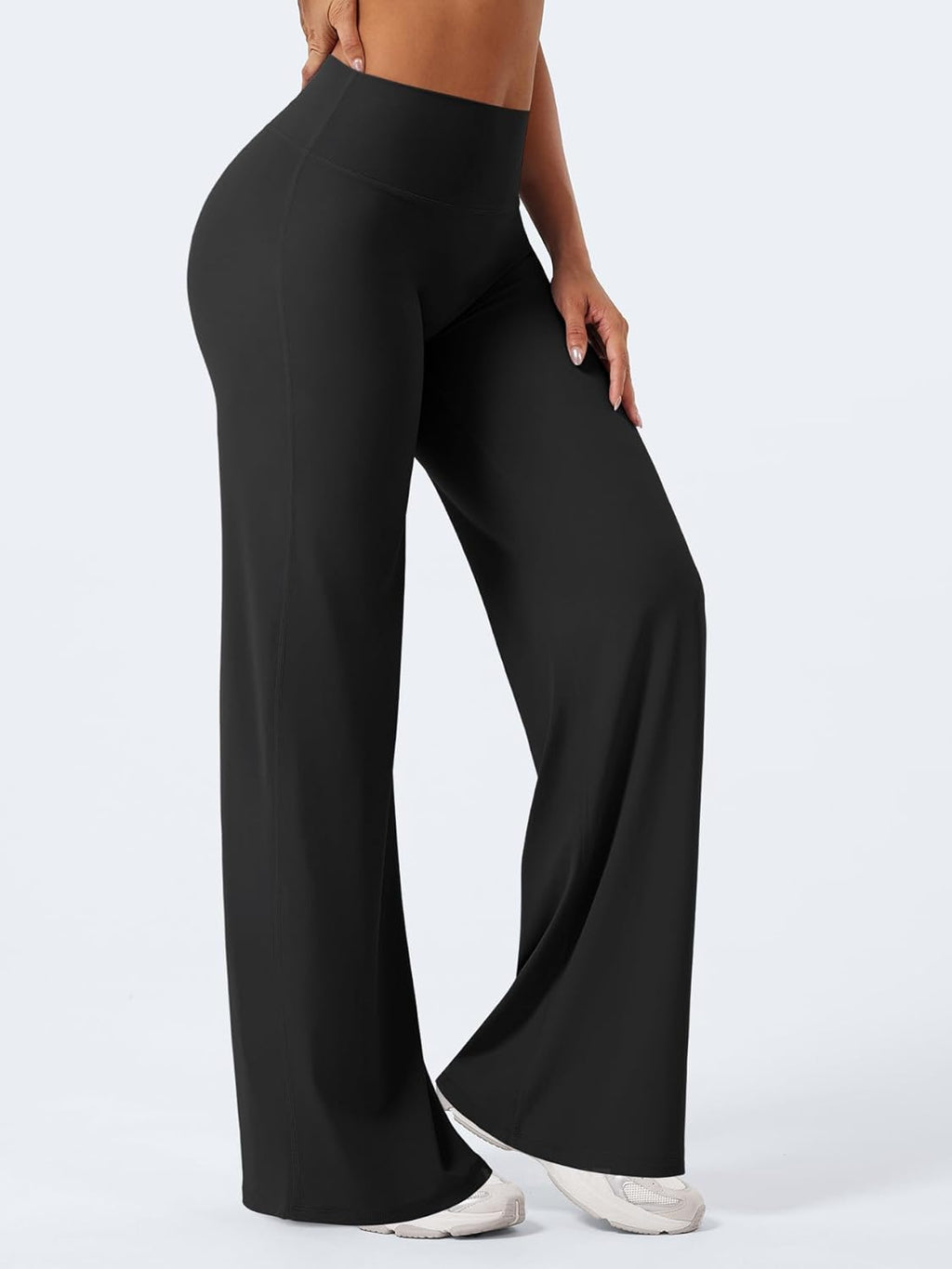 YEOREO High Waist Workout Leggings - No Front Seam, Buttery Soft Fabric | Available in 29" to 35" Sizes