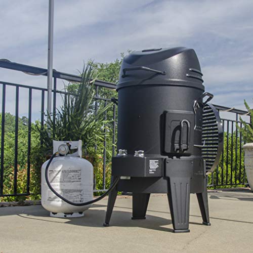 Charbroil The Big Easy TRU-Infrared 3-in-1 Smoker Roaster & Gas Grill - Black