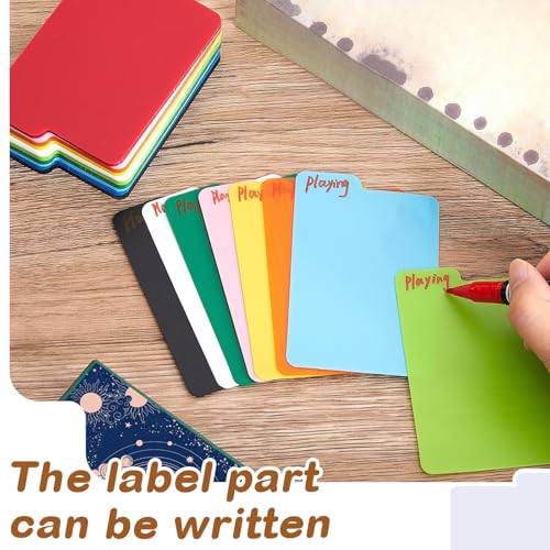 Trading Card Dividers 100 Pack Multicolor - Card Organizers & Separators