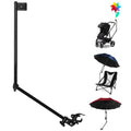 HOBVO Adjustable Golf Umbrella Universal Clamp for Golf Cart,Beach Chair,Stroller,Bleacher,Patio,Fishing (Rod only)