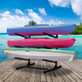 NouraVita Heavy Duty 3-Level Kayak Storage Rack for Garage & Outdoor