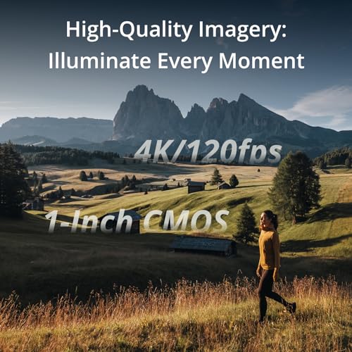 Osmo Pocket 3 Creator Combo Vlogging Camera with 1'' CMOS & 4K/120fps – Compact Stabilized Video Camera