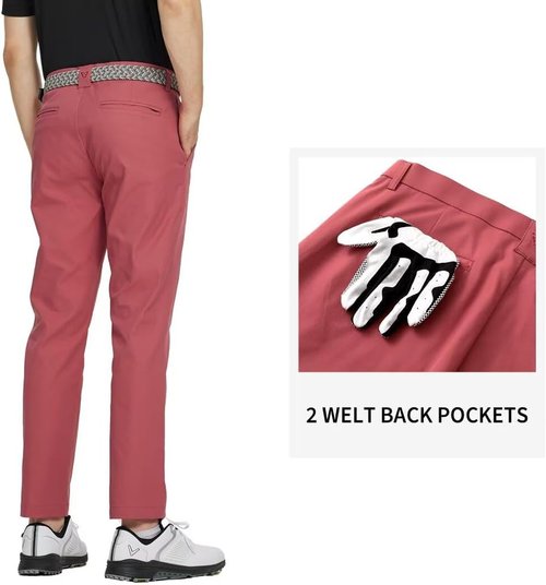 M MAELREG Golf Pants - Quick Dry, Lightweight, Water-Resistant | 30"/32"/34" Sizes, 5 Pockets