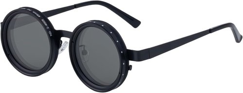 Nightshift Adjustable Tint Glasses by [Brand Name] - Round Polarized Sunglasses with ND Filter Lenses