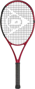 Dunlop Sports CX Team 275 Pre-Strung Tennis Racket, 3/8 Grip, Red/Black