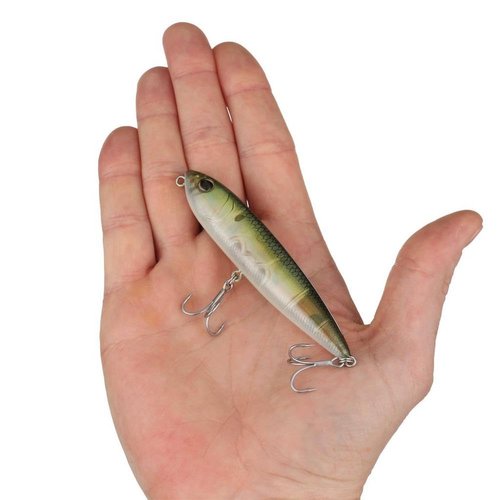 Berkley Saltwater J-Walker 90 Topwater Fishing Lure, HD Pilchard, Size 90 (7/16oz), 3.5in, Tail Weighted Design Tuned for Casting Distance, Equipped with Anti-Rust Fusion19 Hook