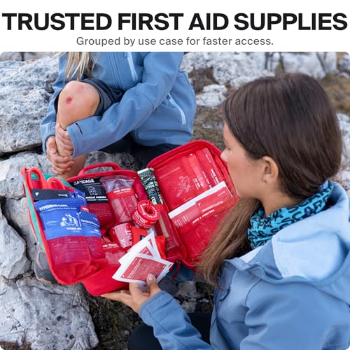 Large First Aid Kit for 3-4 People - Emergency Medical Supplies