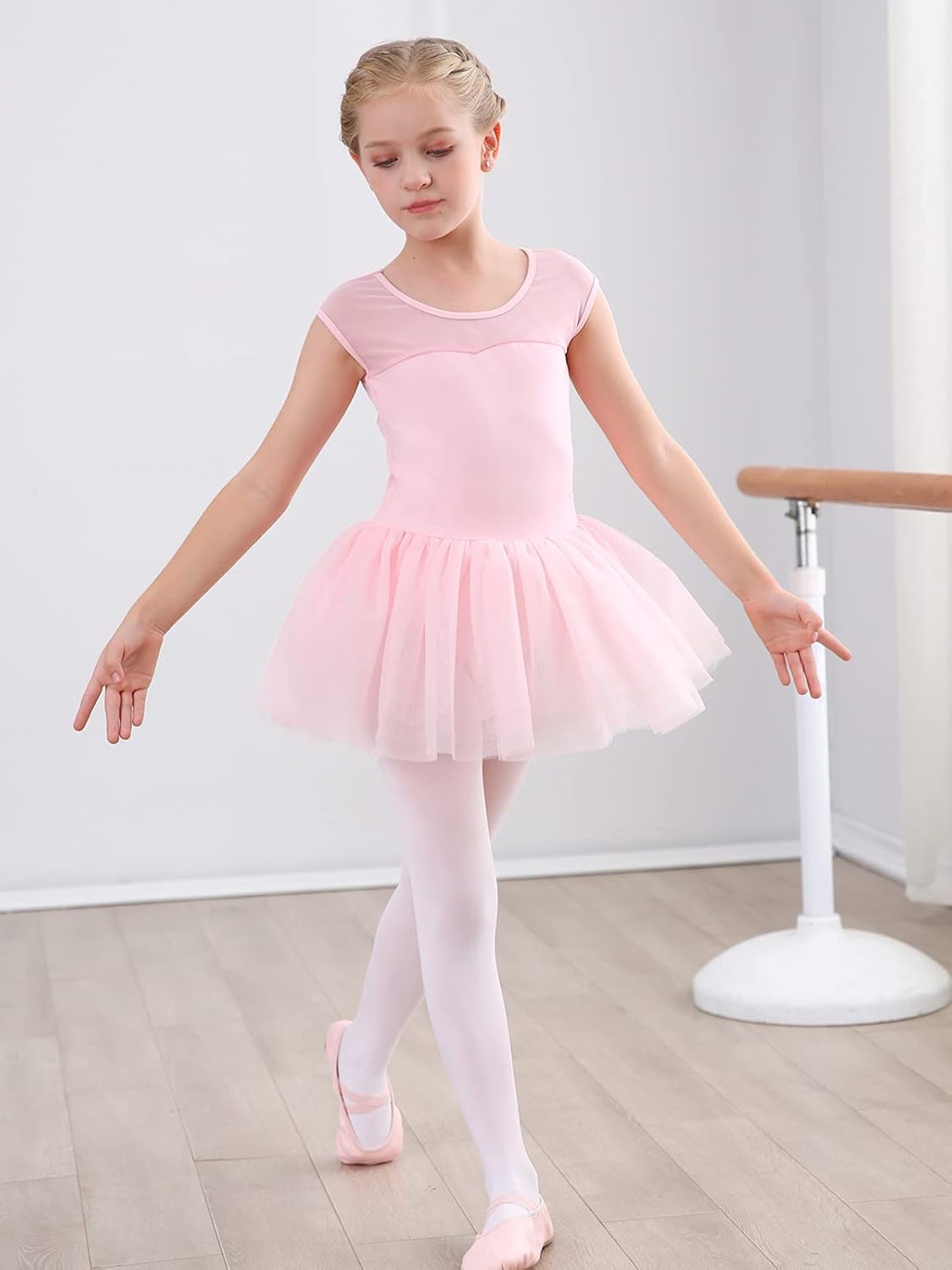Stelle Ballet Leotard for Girls - Toddler Tutu Dress with Skirt | Perfect for Dance Classes