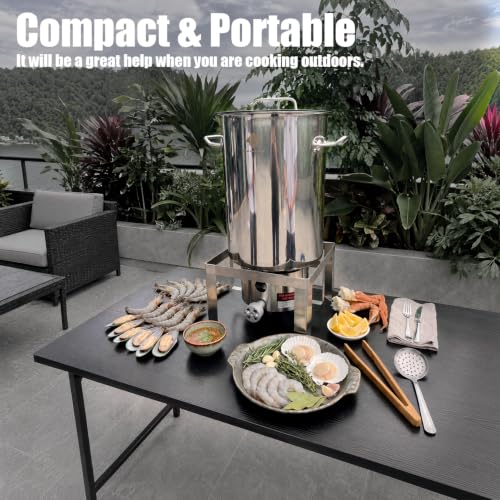 ARC 55,000 BTU Camping Stove Propane Burner 8.0"H Portable Outdoor Cooker