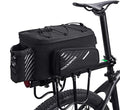Bike Rear Rack Bag 15L with Rain Cover - Waterproof Pannier for Cycling - Variation 2
