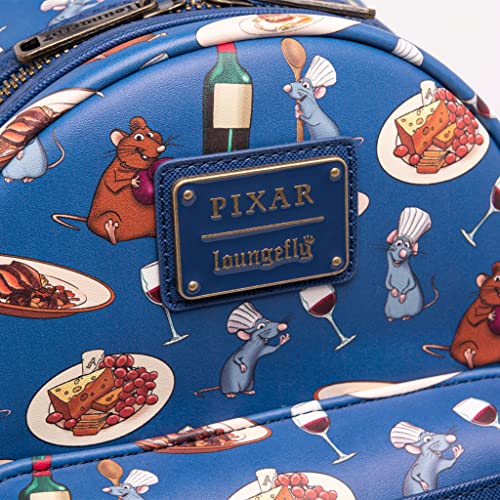 Disney Pixar Ratatouille Remy & Emile Allover Print Mini Backpack