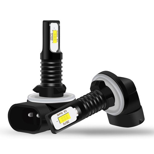 Biromanle 881/886/894 fog lamp bulbs Compatible with Golf Cart EZGO, Club Car DS & Precedent light bulb, Super Bright Fog Light Bulbs Golf Cart Light 6000K White,Easy to install,2-Pack