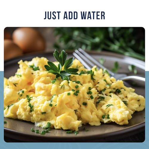 Whole Egg Product - Pasteurized Dried Egg Powder Can, 85 Servings, Long Shelf Life