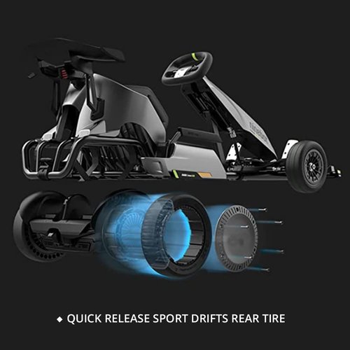 AULPACO Quick Release Sports Drift Tire are Suitable for Sagway Ninebot S MAX self-Balancing Scooters and Ninebot Gokart Pro Kart Accessories