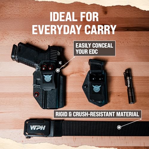 Heavy Duty Tactical Gun Belt with Ratcheting Buckle - Adjustable Concealed Carry Belt - Reinforced Nylon