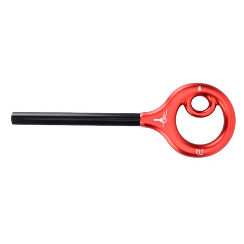 FILFEEL Figure, 9 Shape Upgrade 8 Descender Climbing Gear Downhill Equipment Easy Rigging Plate Aluminum Alloy Rigging Plate for Rock Climbing Belaying and Rappeling