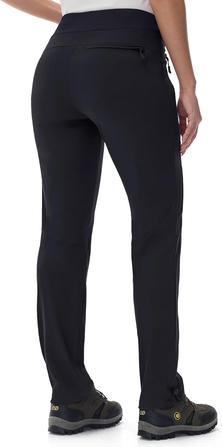 TBMPOY Women's Hiking Pants - Lightweight, Water-Resistant, Quick-Dry with Zipper Pockets | Casual Travel Wear