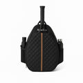 RAREGRAY Premium Tennis Bag – Large Capacity Crossbody Racket Bag for Tennis, Pickleball, Badminton & Squash – Water-Resistant, Lightweight for Women & Men (BLACK)