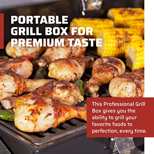 Camp Chef BB30L BBQ Grill Box for 14" Stove Single Burner Accessory - Portable Grill