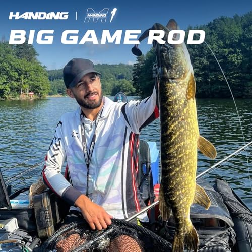 Heavy Duty 8' Extra Heavy Fast Action Casting Rod for Big Game Fishing