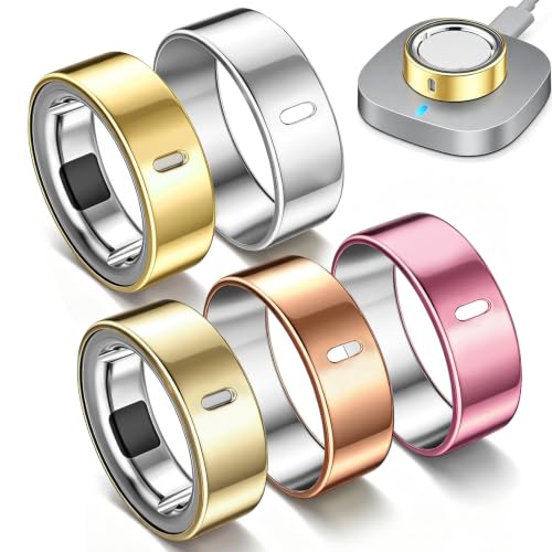 Gold Silver Rose Gold Champagne Gold Pink TPU Ring Cover for Oura Gen 3 4 Size 9 Set