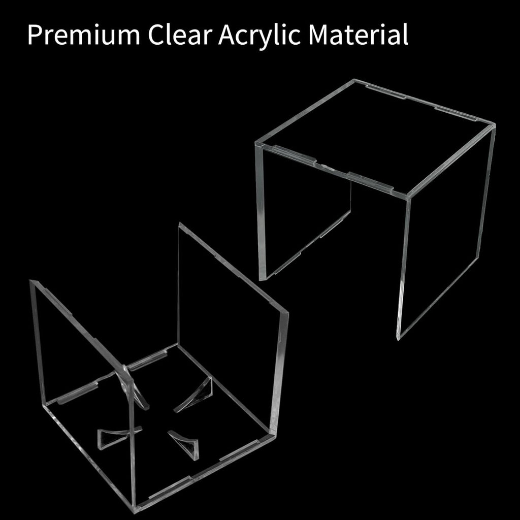 Skiennix Baseball Display Case - 40 Pcs UV Protected Autograph Ball Protectors | Clear Acrylic Showcase