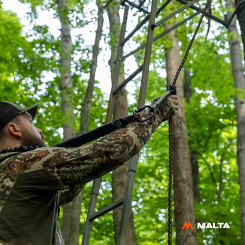Malta Hunting 30-Foot Reflective Safety Rope - Pack of 3 Fall Protection Lifelines