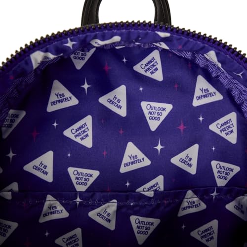 Loungefly Mattel Magic 8 Ball Mini Backpack with Lenticular Fortune Feature