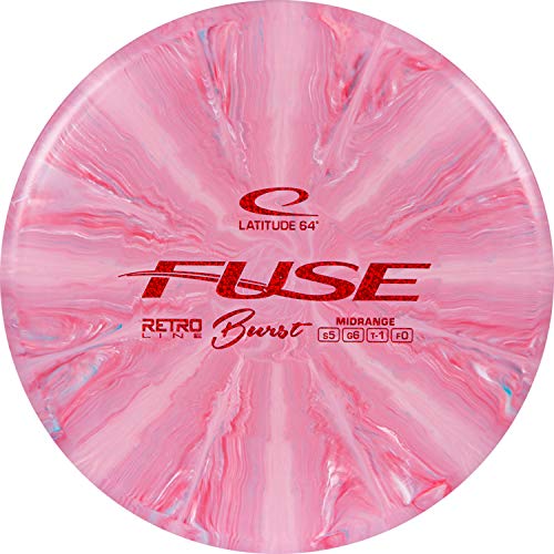 Latitude 64 Retro Burst Disc Golf Starter Set - Includes 6 Discs & Mini Marker - Beginner Friendly
