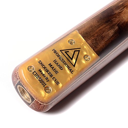 CUESOUL 3/4 Jointed Snooker Cue 57 Inch with Extension & Leatherette Bag - Variation 303