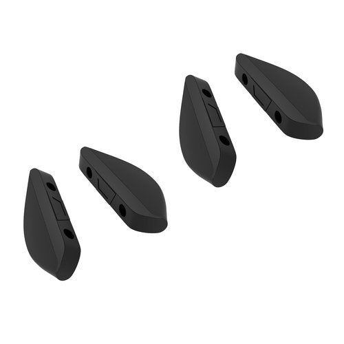 SAUCER Replacement Nose Pieces Pads for Oakley Fives Squared OO9238 Sunglass - Black Hard Base Standard Fit