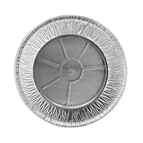 11-Inch Disposable Aluminum Pie Pans Extra Deep Pack of 25