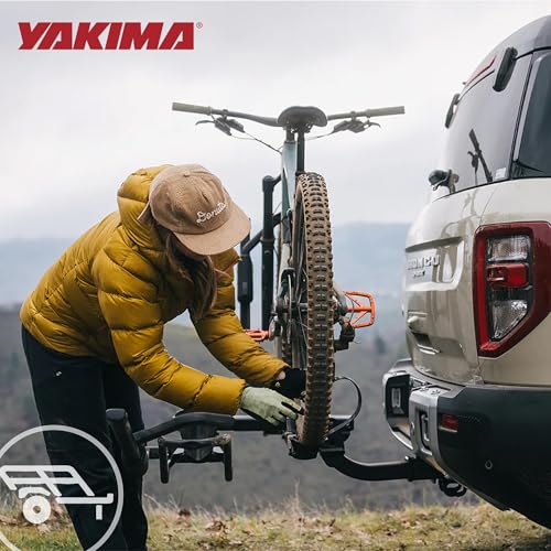 Yakima HoldUp 2-Bike Platform Hitch Rack 2-Inch Black - Fits 2 Inch Receivers